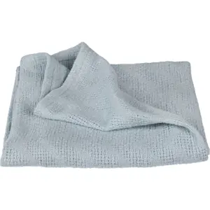 Produkt Modrá pletená dětská deka z bio bavlny 80x80 cm Lil Planet – Roba