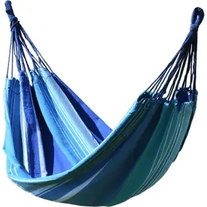 Produkt Modro-bílá houpací síť Cattara Textil