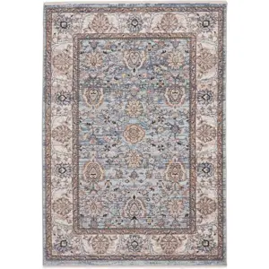 Modro-krémový běhoun 60x230 cm Vintage – Think Rugs