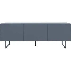 Modro-šedý TV stolek 146x51 cm Parma – Tenzo