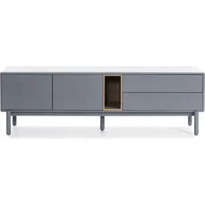 Produkt Modro-šedý TV stolek 180x56 cm Corvo – Teulat