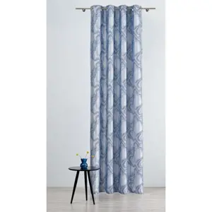 Modro-šedý závěs 140x260 cm Carra – Mendola Fabrics