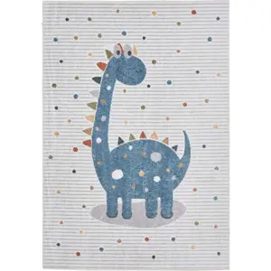 Modro-světle šedý dětský koberec 120x170 cm Vida Kids Dinosaur – Think Rugs