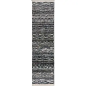 Modrý běhoun 60x230 cm Camino – Flair Rugs