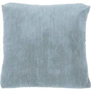 Produkt Modrý dekorativní polštář Tiseco Home Studio Ribbed, 40 x 40 cm