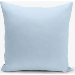 Modrý povlak na polštář Minimalist Cushion Covers Düz, 45 x 45 cm