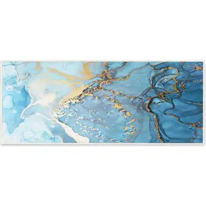 Modrý pratelný běhoun 80x200 cm Blue Waves – Oyo Concept