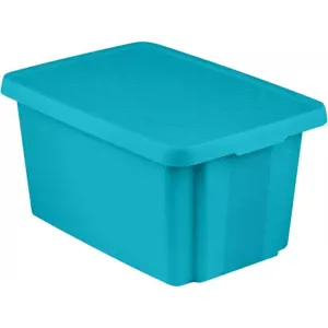 Produkt Modrý úložný box s víkem Curver Essentials, 26 l