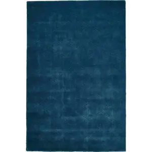 Produkt Modrý vlněný koberec Think Rugs Kasbah, 120 x 170 cm