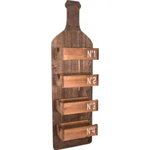 Produkt Nástěnná dřevěná polička Antic Line Bottle