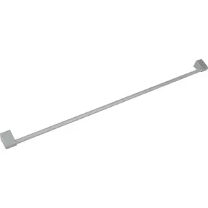 Produkt Nástěnná ocelová tyč Metaltex Frost City, délka 80 cm