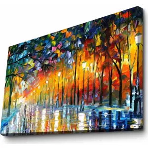 Nástěnná reprodukce na plátně Leonid Afremov, 100 x 70 cm