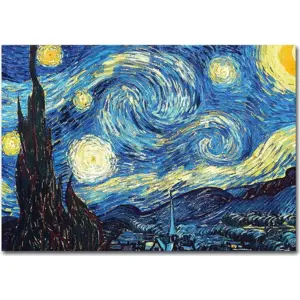 Nástěnná reprodukce na plátně Vincent Van Gogh, 100 x 70 cm