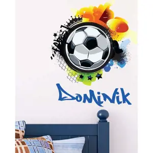 Nástěnná samolepka se jménem Ambiance Football Graffitti