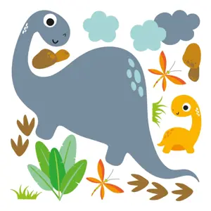 Produkt Nástěnné dětské samolepky Ambiance Cute Dinosaurus Stickers