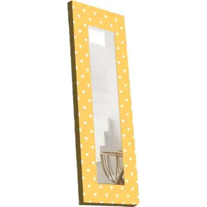 Produkt Nástěnné zrcadlo s dřevěným rámem 40x120 cm – Wallity