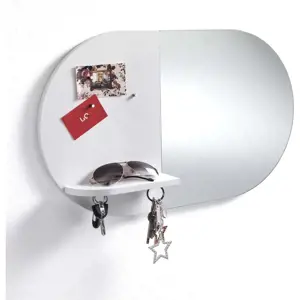 Produkt Nástěnné zrcadlo s magnetickou deskou Tomasucci Reminder, 36 x 60 x 9 cm