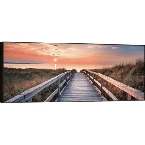 Produkt Obraz 150x60 cm Beach Footbridge