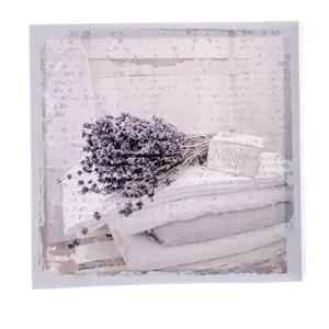 Produkt Obraz na plátně s levandulí Dakls Flowers, 28 x 28 cm