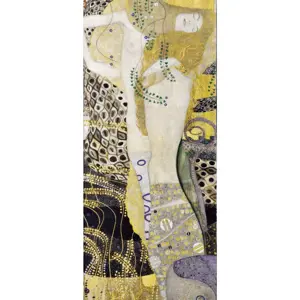 Obraz - reprodukce 30x70 cm Water Hoses, Gustav Klimt – Fedkolor