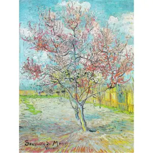 Produkt Obraz - reprodukce 50x70 cm Pink Peach Trees, Vincent van Gogh – Fedkolor