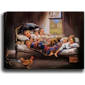 Obraz Tablo Center Happy Family, 70 x 50 cm