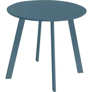 Produkt Ocelový kulatý zahradní odkládací stolek ø 50 cm Acero – LDK Garden
