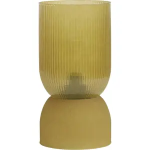 Produkt Okrově žlutá stolní lampa (výška 27,5 cm) Phoebe – Light & Living