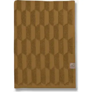 Produkt Okrově žlutý bavlněný ručník 50x95 cm Geo – Mette Ditmer Denmark