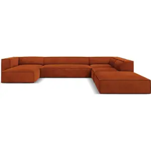 Produkt Oranžová rohová pohovka (pravý roh) Madame – Windsor & Co Sofas