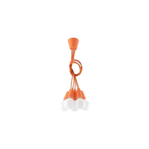 Produkt Oranžové závěsné svítidlo ø 25 cm Rene – Nice Lamps
