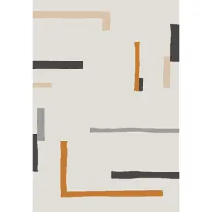 Oranžovo-krémový koberec 120x180 cm Linea – Bonami Selection