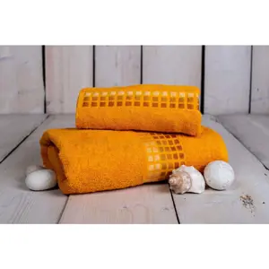 Produkt Oranžový bavlněný ručník 100x50 cm Darwin - My House