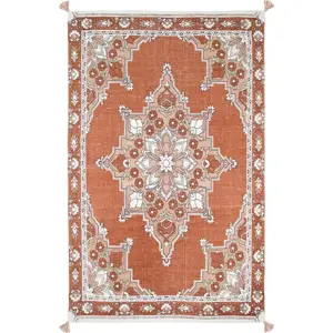 Produkt Oranžový dětský koberec 100x150 cm Lalitha – Nattiot