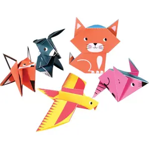 Papírové skládačky Animals Origami – Rex London