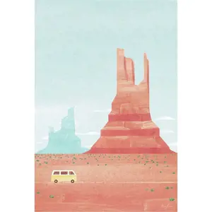 Produkt Plakát 30x40 cm Monument Valley - Travelposter