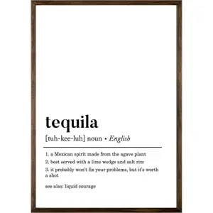 Plakát 50x70 cm Tequila – Wallity