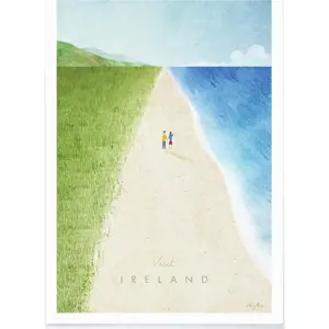 Plakát Travelposter Ireland, 30 x 40 cm