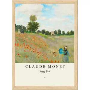 Plakát v rámu 35x45 cm Claude Monet – Wallity