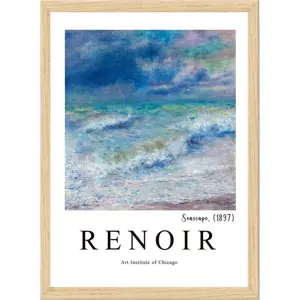 Plakát v rámu 35x45 cm Renoir – Wallity