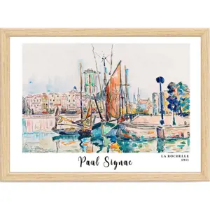 Plakát v rámu 45x35 cm Paul Signac – Wallity