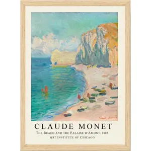 Produkt Plakát v rámu 55x75 cm Claude Monet – Wallity