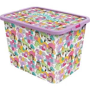 Plastový dětský úložný box 40x29x27 cm Stor – SQUISHMALLOWS