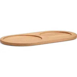 Produkt Podložka pod misku 24x46 cm Doppio Oak Natural M/L – MiaCara