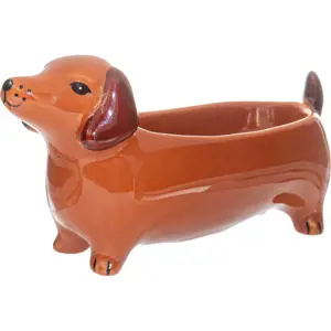 Produkt Porcelánová dekorativní mísa 5x14 cm Sausage Dog – Sass & Belle