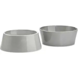 Porcelánové misky v sadě 2 ks ø 17 cm Doppio Concrete S/M – MiaCara