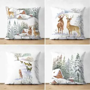 Povlaky na polštáře v sadě 4 ks 45x45 cm - Minimalist Cushion Covers