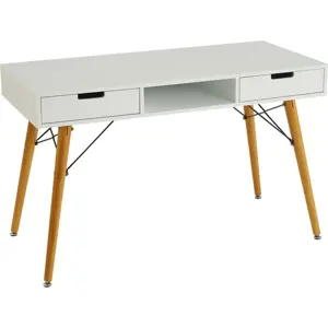 Produkt Pracovní stůl s bílou deskou 55x120 cm – Casa Selección