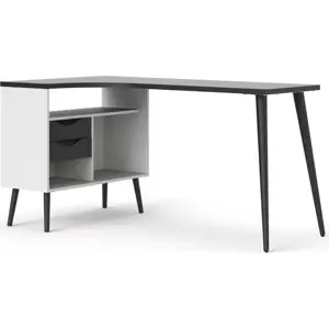 Produkt Pracovní stůl s černou deskou 145x81 cm Oslo - Tvilum