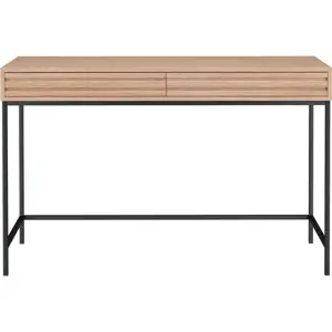 Pracovní stůl s deskou v dubovém dekoru 50x120 cm Celine – Støraa